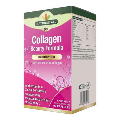 Natures Aid Collagen Beauty Formula 90 Kapseln