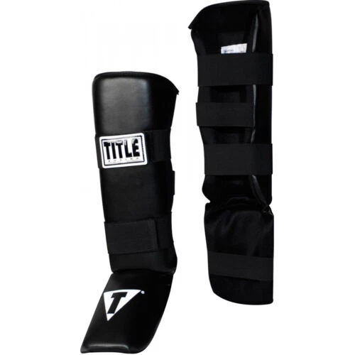 TITLE Boxing Adult Unisex Boxing & Martial Arts Shin Guards