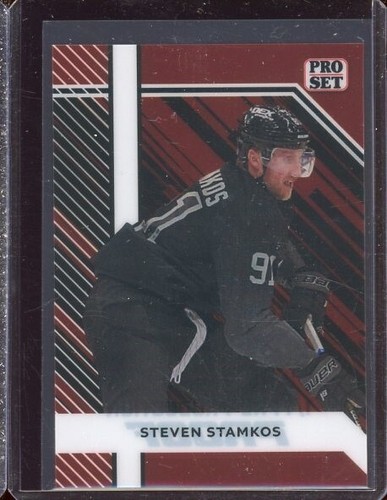 2024 Leaf Collective Proof Pro Set Clear Red Steven Stamkos (1/1)