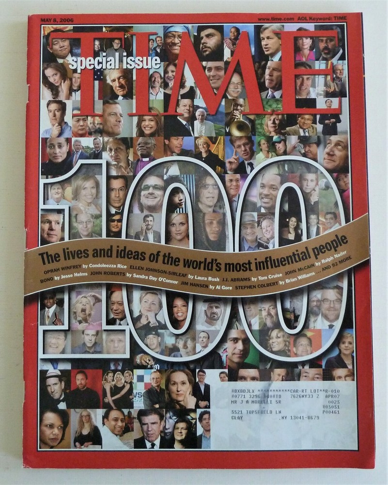 TIME Magazine - May 8, 2006 - 100 Most Influential People - Very Good