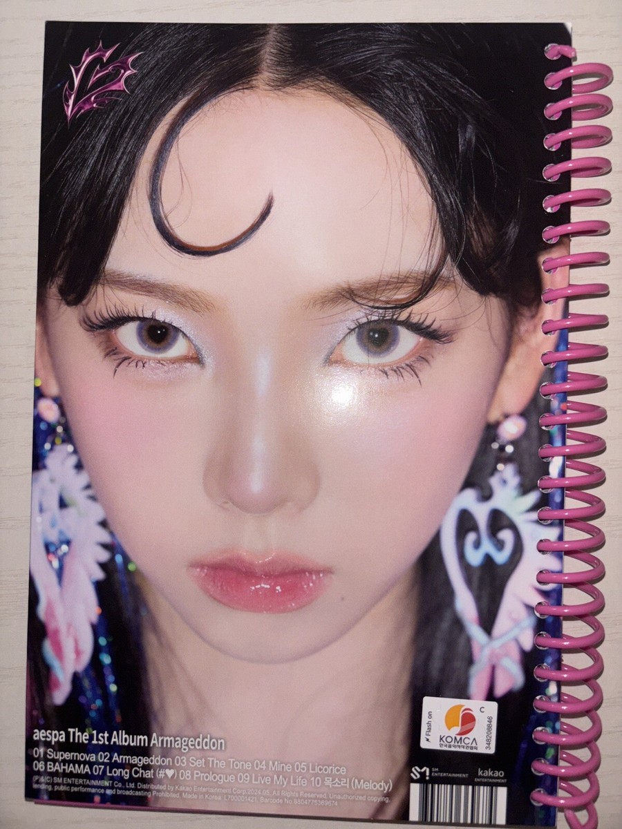 aespa [Armageddon] Karina Autographed Signed Album | eBay