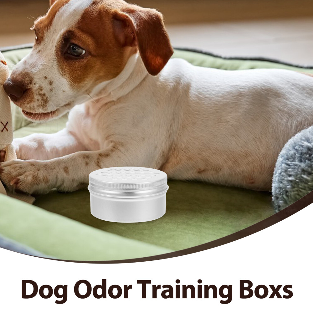 10pcs Dog Scent Work Tins Dog Scent Training Box Dog Scent Training Kit