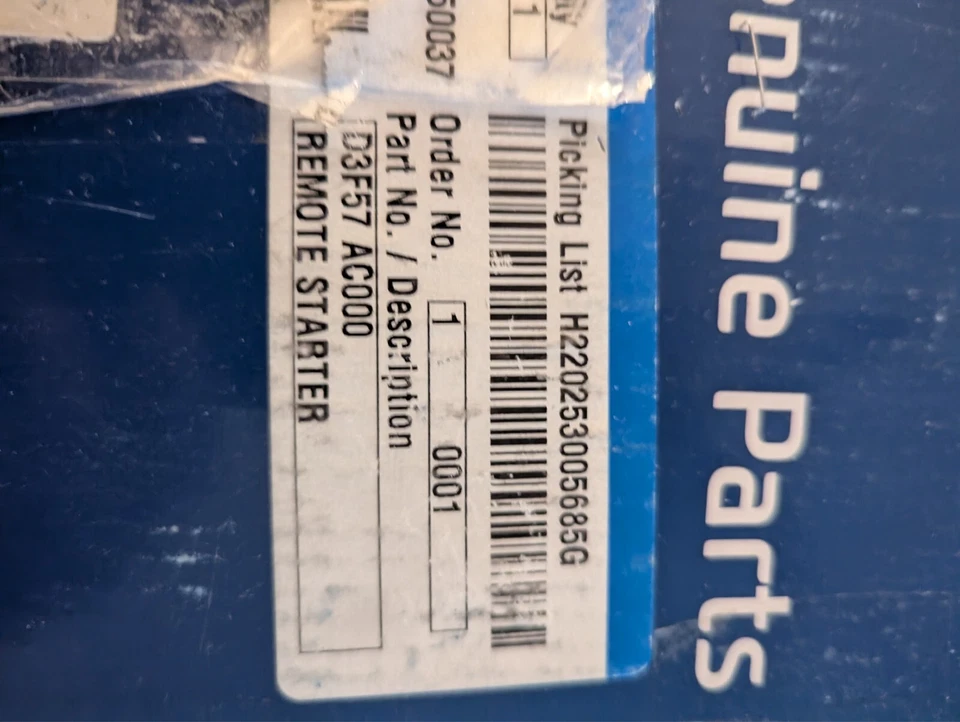 remote starter hyudai tucson 2015 and up - Image 2 of 3