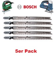 Bosch 5Er Pack StichsäGeblatt 117Mm T 234 X Hartholz,Laminat,Spanplatten,Holz...