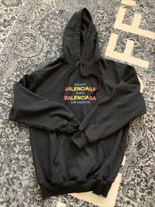 balenciaga black hoodie