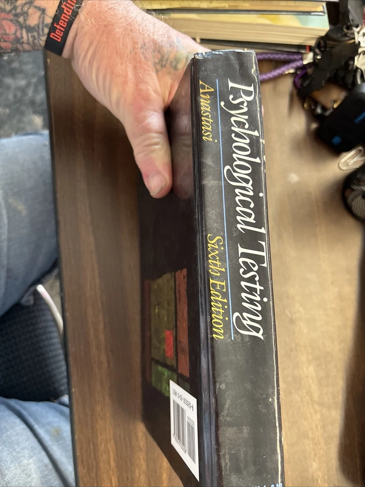 Psychological Testing Sixth Edition by Anne Anastasi EUC - Image 2 of 3