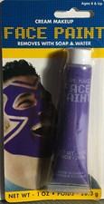 Amscan Purple  FACE PAINT, Great For Game Day. .21 Oz