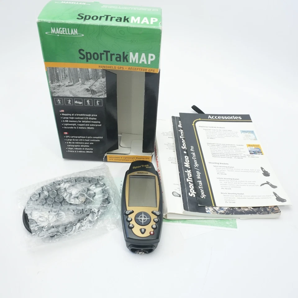 Magellan Sportrak Map Handheld Navigational GPS Portable - Image 2 of 4