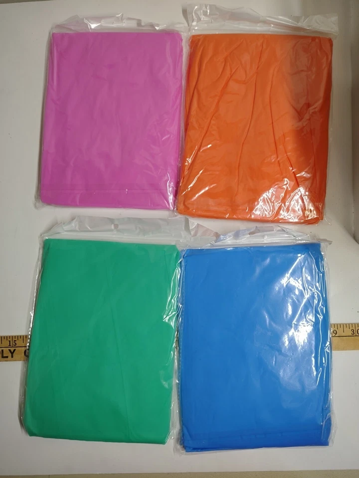 New Raincoat Hooded Unisex Adult Waterproof Jacket Poncho Rainwear Disney Camp - Image 2 of 4