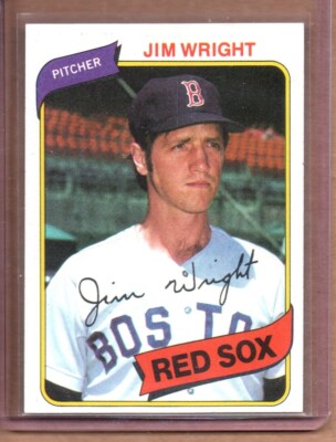 1980 TOPPS JIM WRIGHT  #524  (NM/MT OR BETTER) CREASE FREE