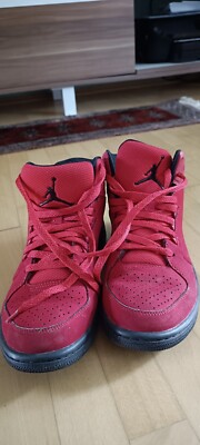 NIKE AIR JORDAN 1 FLIGHT 3 PREMIUM Red Gr. EU 42 Schuhe Basketball