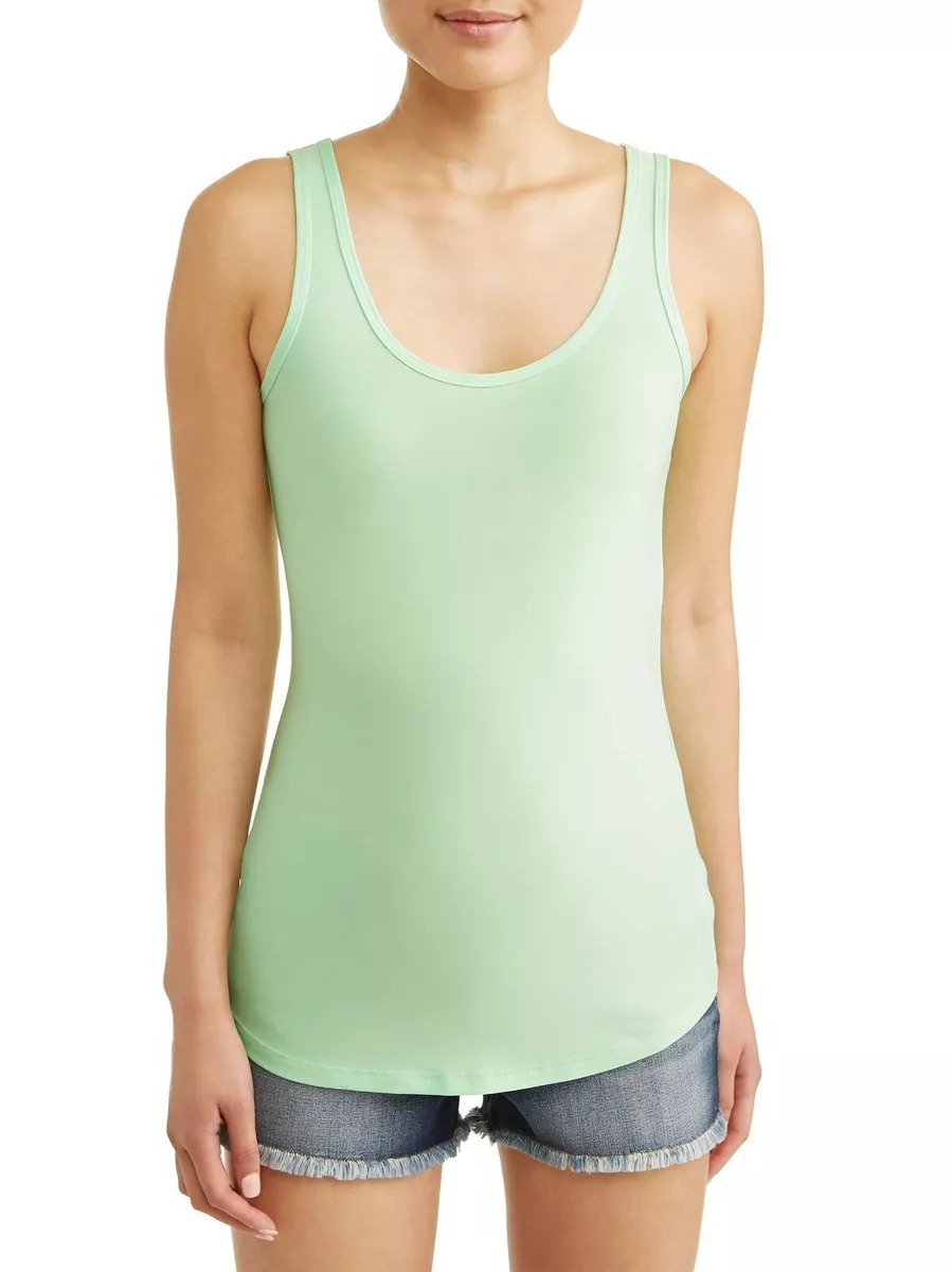 No Boundaries Women s Juniors Scoop Tank Top Shirt 2X Large 19