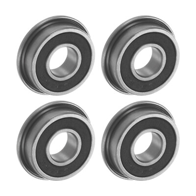 QUARKZMAN 10x F698-2RS Flanschkugellager 8x19x6mm - Für 3D-Drucker & Werkzeuge