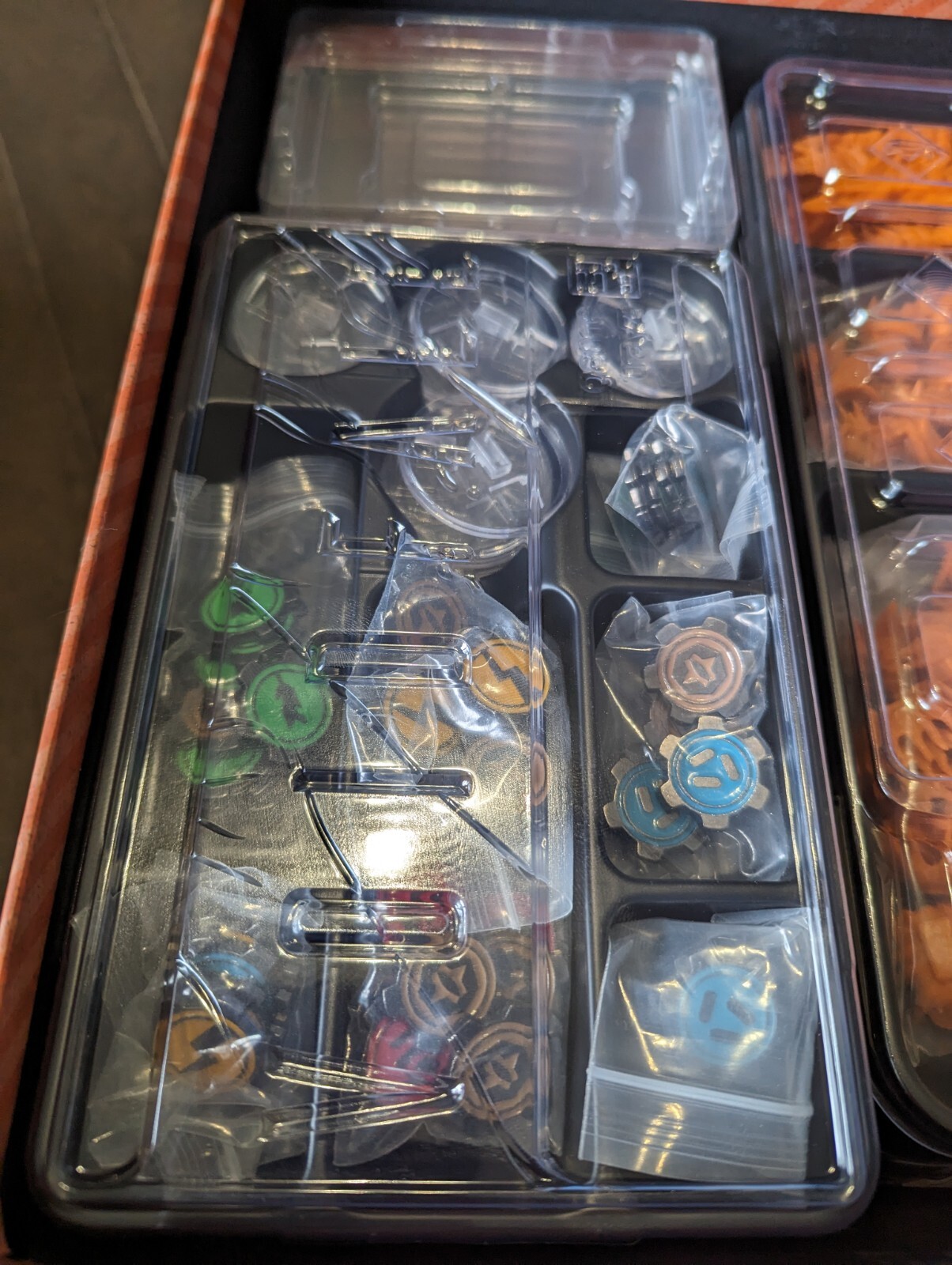 VOIDFALL Galactic Box Kickstarter Exclusive Board Game Opened, but