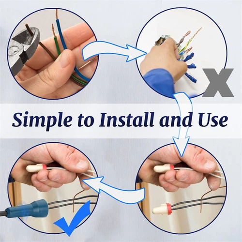 Wire Stripping&Twisting Tool Electrical Drill Wire Stripper Cable Nut Twister S - Picture 7 of 17