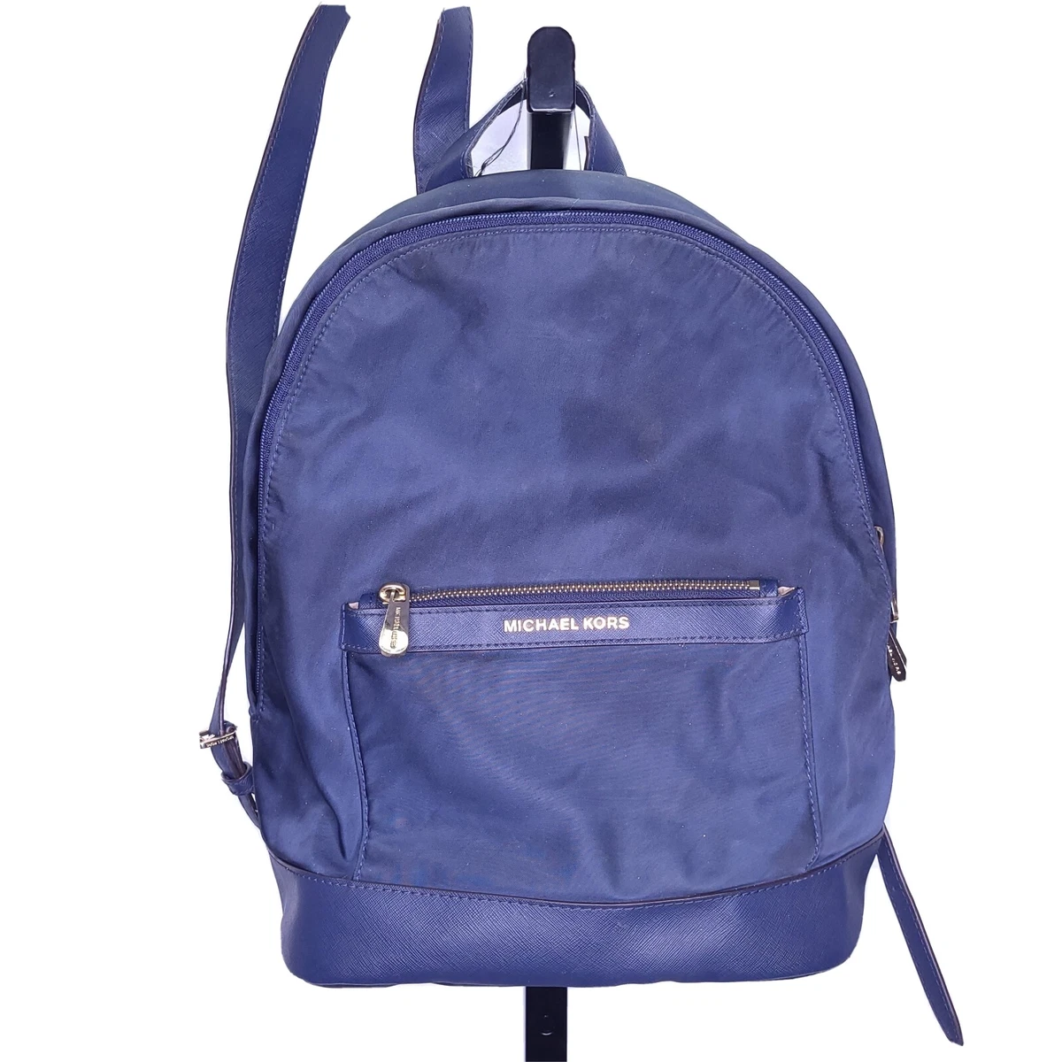 Michael Kors Dark Blue Nylon Backpack Michael Kors