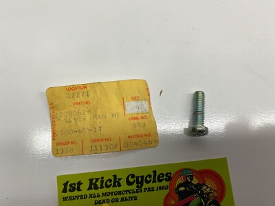 NOS Kawasaki Screw 6 X 20 A1 A7 KV75 W1 KD125 KZ1000 KZ1300