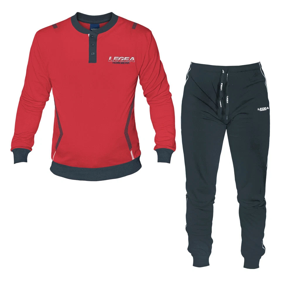Pigiama Uomo LEGEA Cotone Interlock Manica Lunga - 2 Modelli
