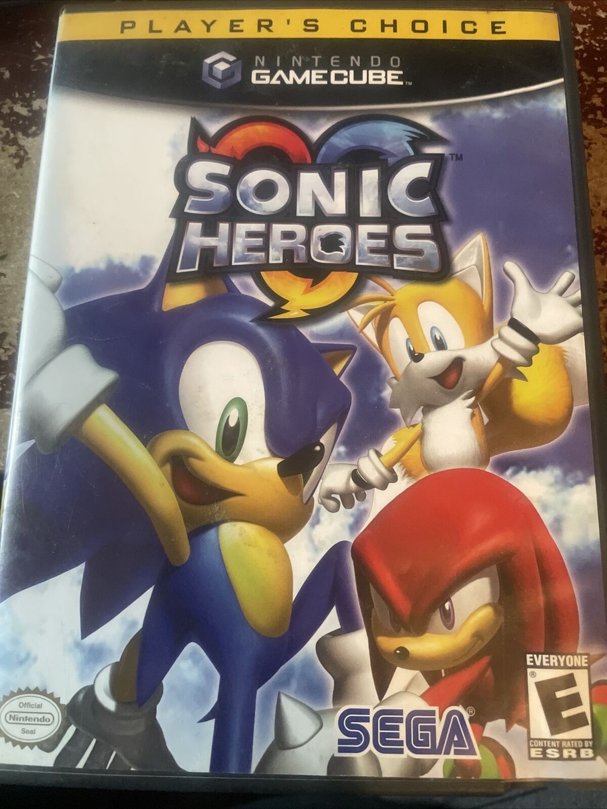 Sonic Heroes (Nintendo GameCube, 2004) COMPLETE! Tested & Working! In DVD  box 696554821958