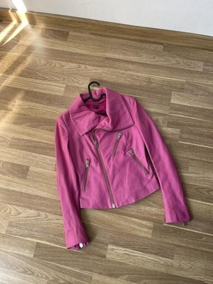 Women Joseph jacket pink leather 36/S/44