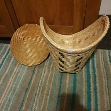 Thai Lao Sticky Rice Cooker Steamer BamBoo Basket Pot Glutinous Mango 22cm 24cm 