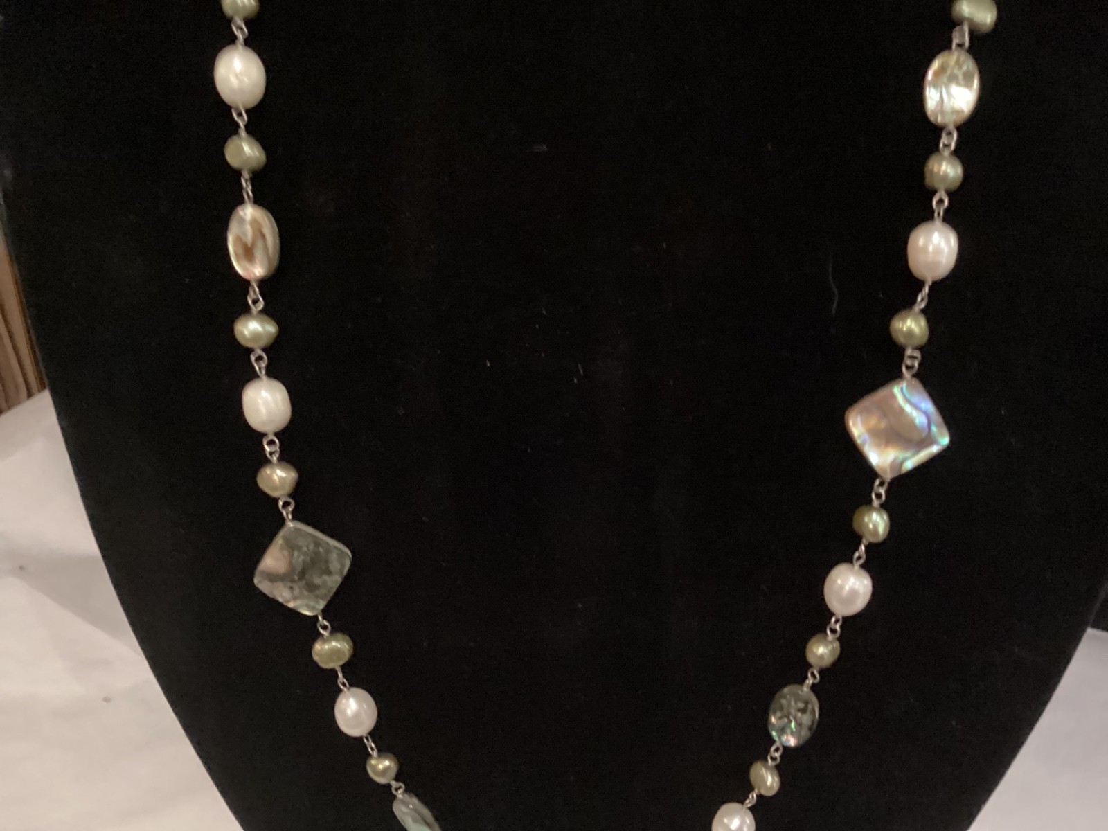 AUTHENTIC SIGNED CGI STERLING SILVER, CULTURED PE… - image 5