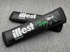 JDM BRIDE ILLETS LOW MAX BLACK SEAT BELT DRIFT SHOULDER COMFORT PAD COVER