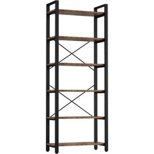 6-Tier Ladder Shelf 110lbs Display Shelf