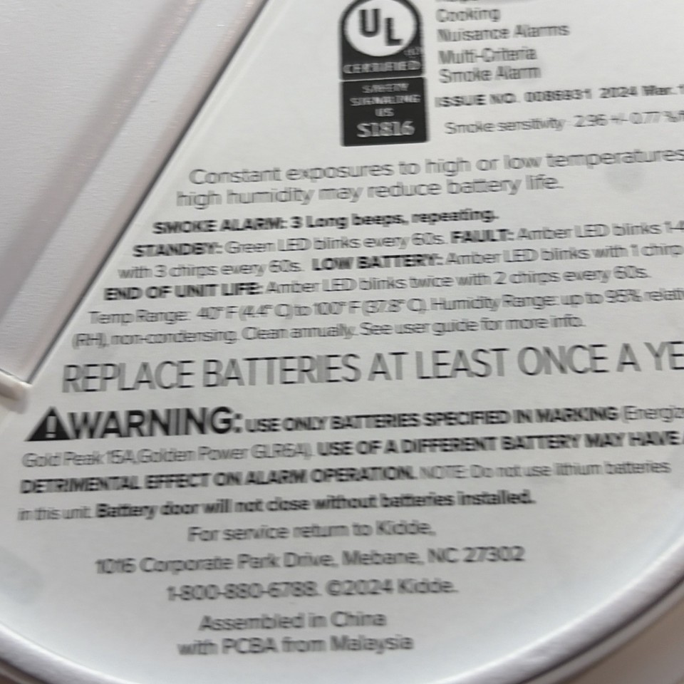 J595~ Lot of 2 Kidde Firex & 1 Kiddie Detect Smoke Alarms | eBay