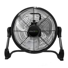 electriQ 12-inch Rechargeable Metal Body Quiet DC Floor Fan - Indoor & Ou ORF12B
