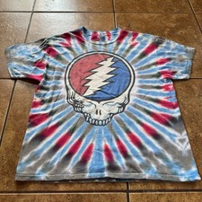 Vintage Grateful Dead Shirt Fare Thee Well Tie Dye Tshirt Sz XL 90s 1995