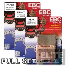 EBC Sintered Brake Pads To Fit Triumph Tiger 1200 Rally Pro 2022-2025 Full Set