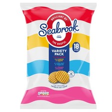Seabrook Variety Multipack Crisps A Tasty Variety Pack For Lunchtimes & Snacks