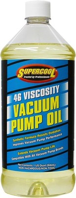 TSI Supercool 33713 46-Viscocity Synthetic Vacuum Pump Oil - 32 oz 32 oz. 