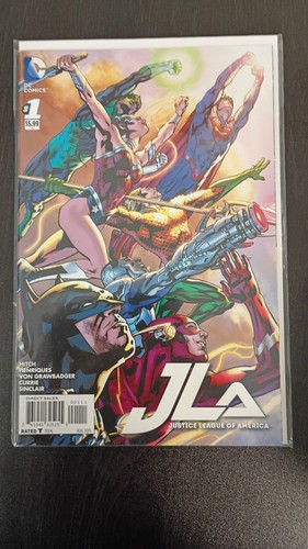 DC Comics JLA Justice League America Issue 1 2015 Superhero Comic Book Rated T