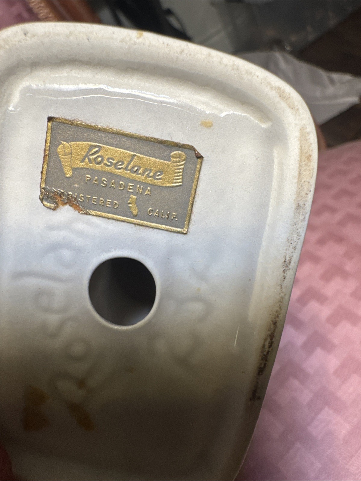 Vtg MCM Asian Man Figurine Roselane 232 USA thumbnail 12