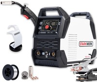 Starkwerk Synergic FüLldraht SchweissgeräT Mig/Mma E-Hand 140A Wig TIG-LIFT Flux