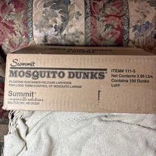 Summit Mosquito Dunks 100 Dunks 5 x 20  Bactimous Briquetts 111-5