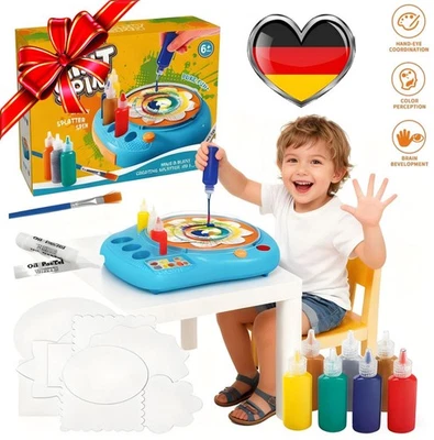 MARKENLOS Kunst und Handwerk für Kinder im Alter,von 6-12 Jahren Farbe-Drehkunst-Maschinen