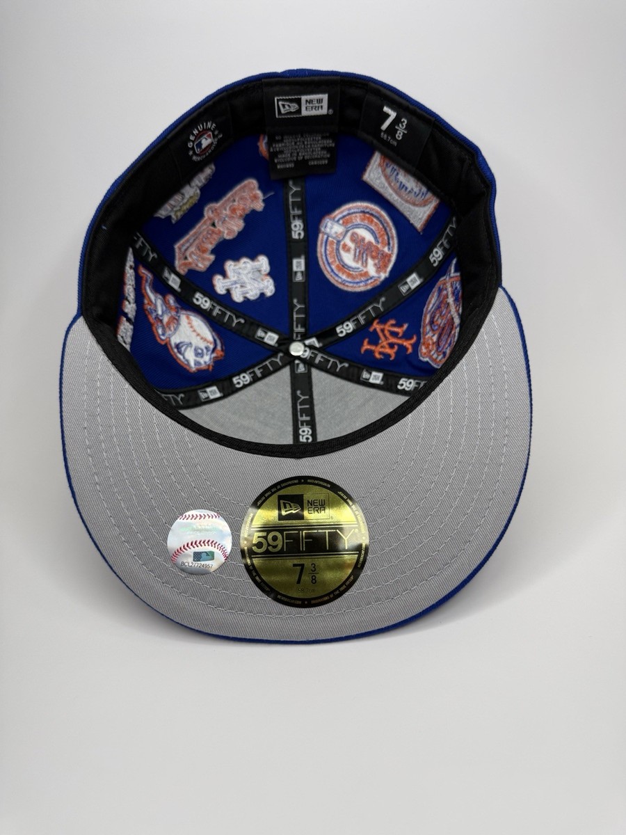 New Era 59FIFTY New York Mets “All Over Patch” Fitted Hat 7 3/8
