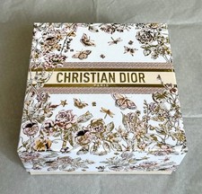 NEW  Limited Edition DIOR Butterfly Gold/Multi Gift Box 8.5" X 8.5"