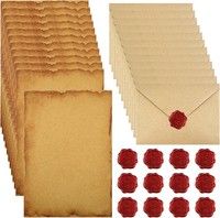 Vintage Briefpapier Set 40 StüCk Mit UmschläGen FüR Liebesbriefe Einladungen