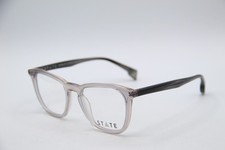 NEW STATE WOODLAND SHADOW SILVER IRON DESIGNER AUTHENTIC EYEGLASSES 50-20