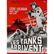 THE TANKS ARE COMING French Herald/Trade Ad 2 pages. - 10x12 in. - 1951 - Lewis