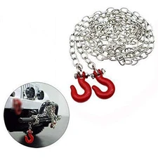Share Goo Mini Metal Trailer Hook & Chain Compatible with 1/10 RC4WD D90 Axia...