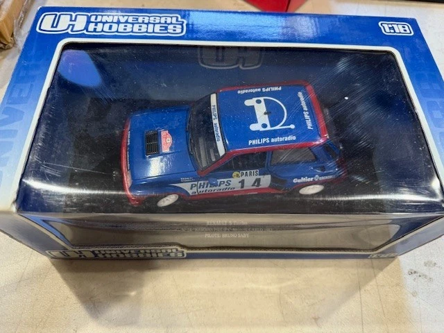 DIECAST 1. 18 RENAULT 5 TURBO  RALLY CAR  UNIVERSAL HOBBIES - Image 2 of 4