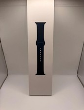Genuine Apple Sport Band for Watch Series 8/9 - Abyss Blue, Size S/M/L 45mm