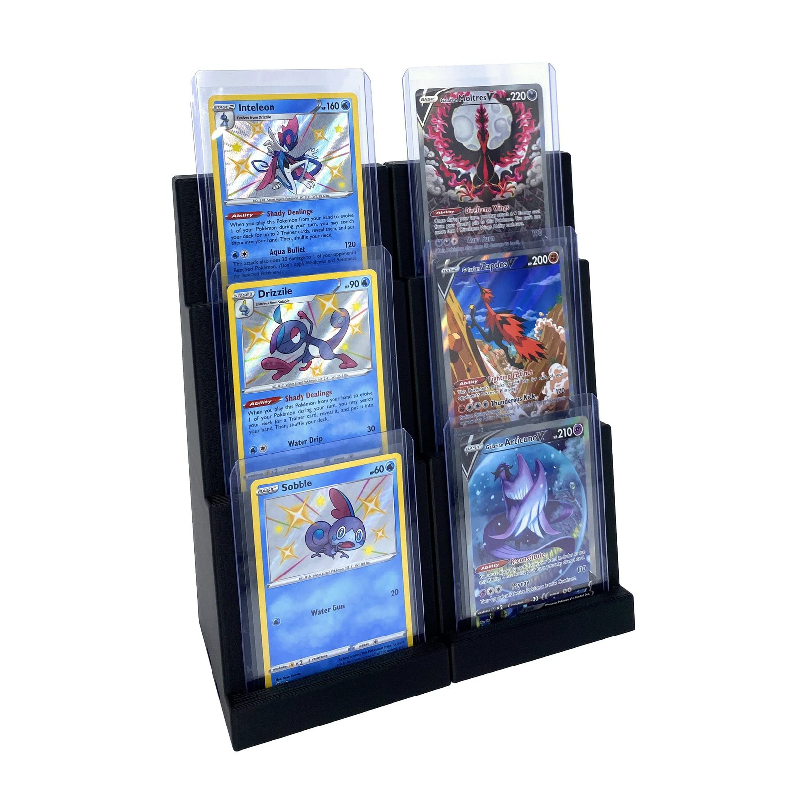 Toploader Card Holder Stadium Displays (2 Pack), Compatible with Ultra Pro Pr...
