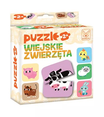 5905723441602 Puzzle zwierzęta wiejskie Kangur
