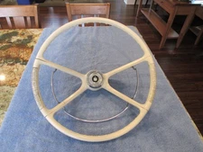 Vintage 1950's DeLuxe Steering Wheel Rat Street Hot Rod Custom NICE ORIGINAL